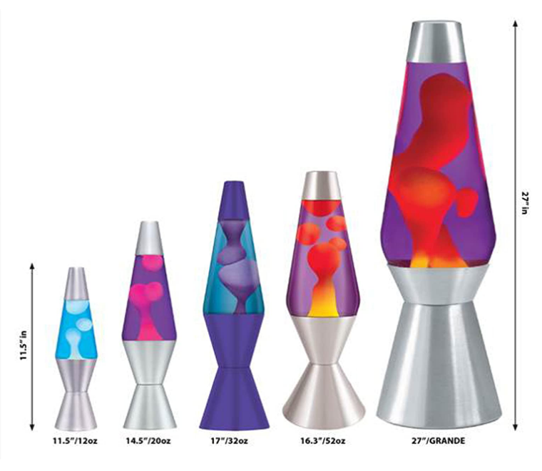Wax Motion Lava Lamp — LED Decorative Table Light