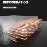 Refrigerated Pizza &amp; Sandwich Prep Table — Countertop Salad Prep Cooler image preview