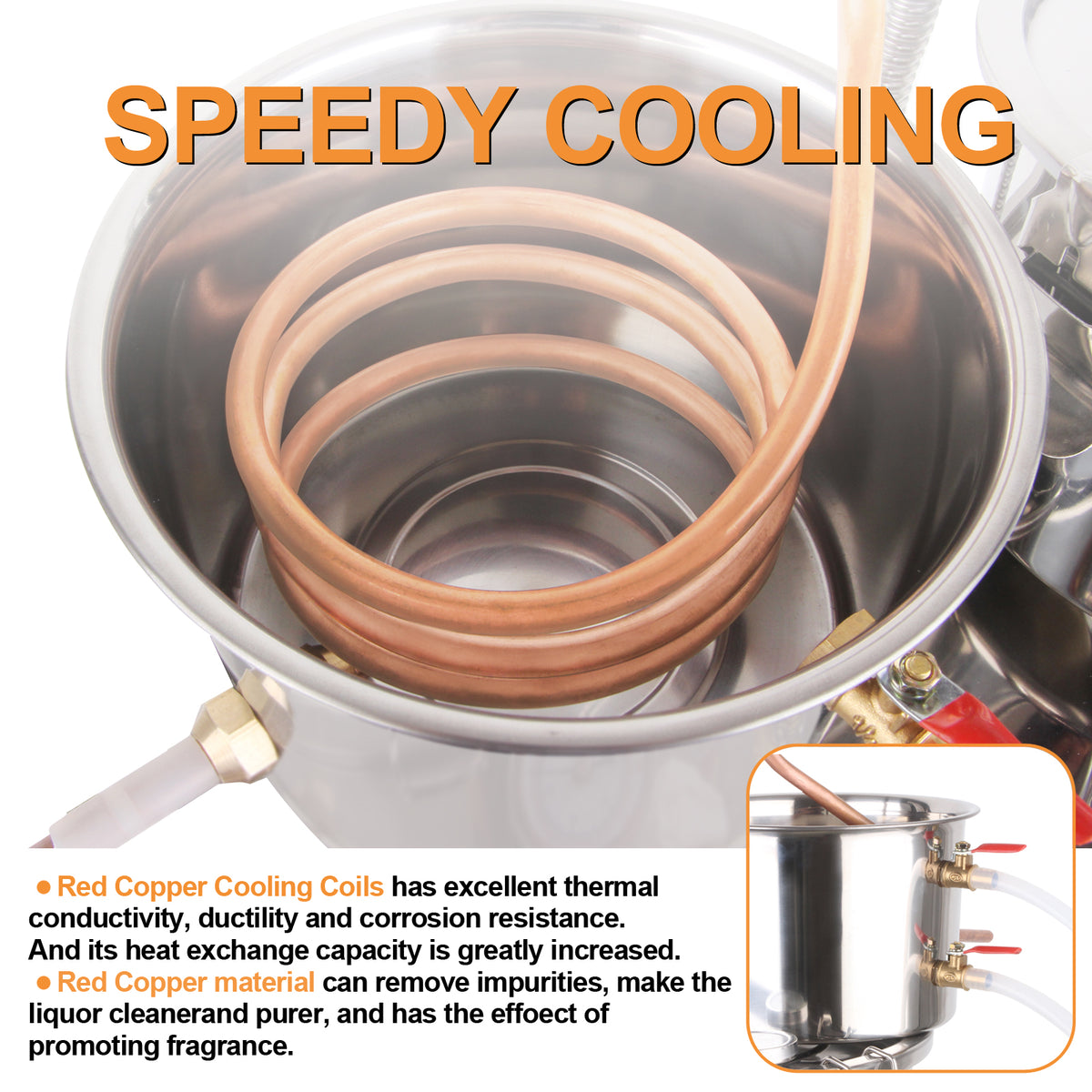 Copper Alembic Home Distiller Kit