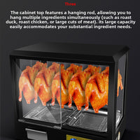 Commercial Heated Duck &amp; Roast Meat Display Cabinet — Countertop image preview