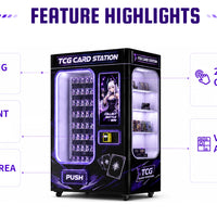 Умный вендинговый автомат для коллекционных карт TCG с картридером — превью изображения