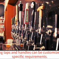 Vista previa de la imagen de Commercial All-in-One Craft Beer Wall Dispenser — Integrated Tap & Cooling