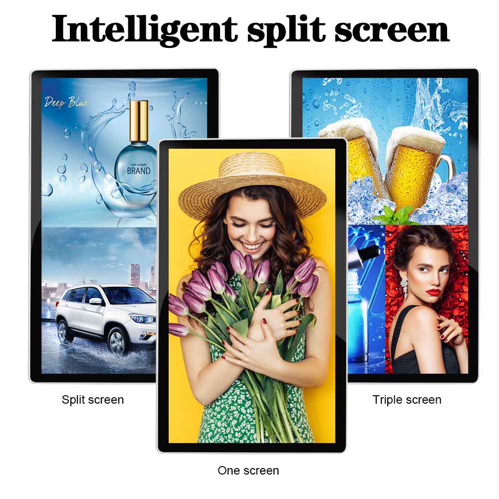 Wall-Mounted Touchscreen Digital Menu Board — Android LCD Display