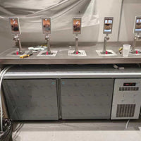 Cold Beverage Tap Dispenser — Multi-Tap Station with Undercounter Cooler image preview