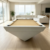 Vista previa de la imagen de Custom-Design Solid Wood Pool Table — Slate Bed Billiard Table
