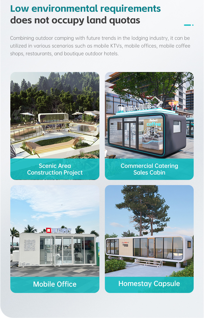Modular Poolside Cabin — Solar Glamping Studio Unit