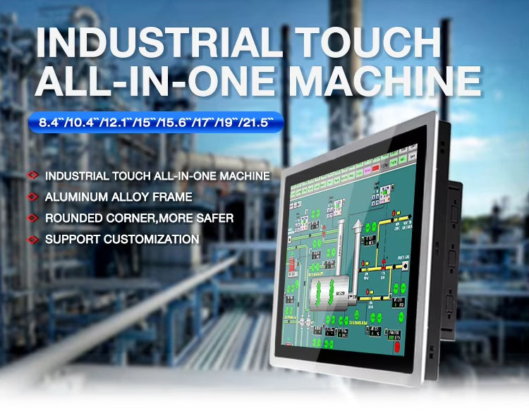 Industrial IP65 Waterproof Capacitive Touch Screen Monitor