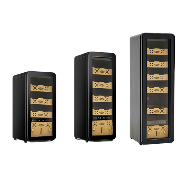 Armoire à cigares électrique à compresseur — capacité de 500 cigares