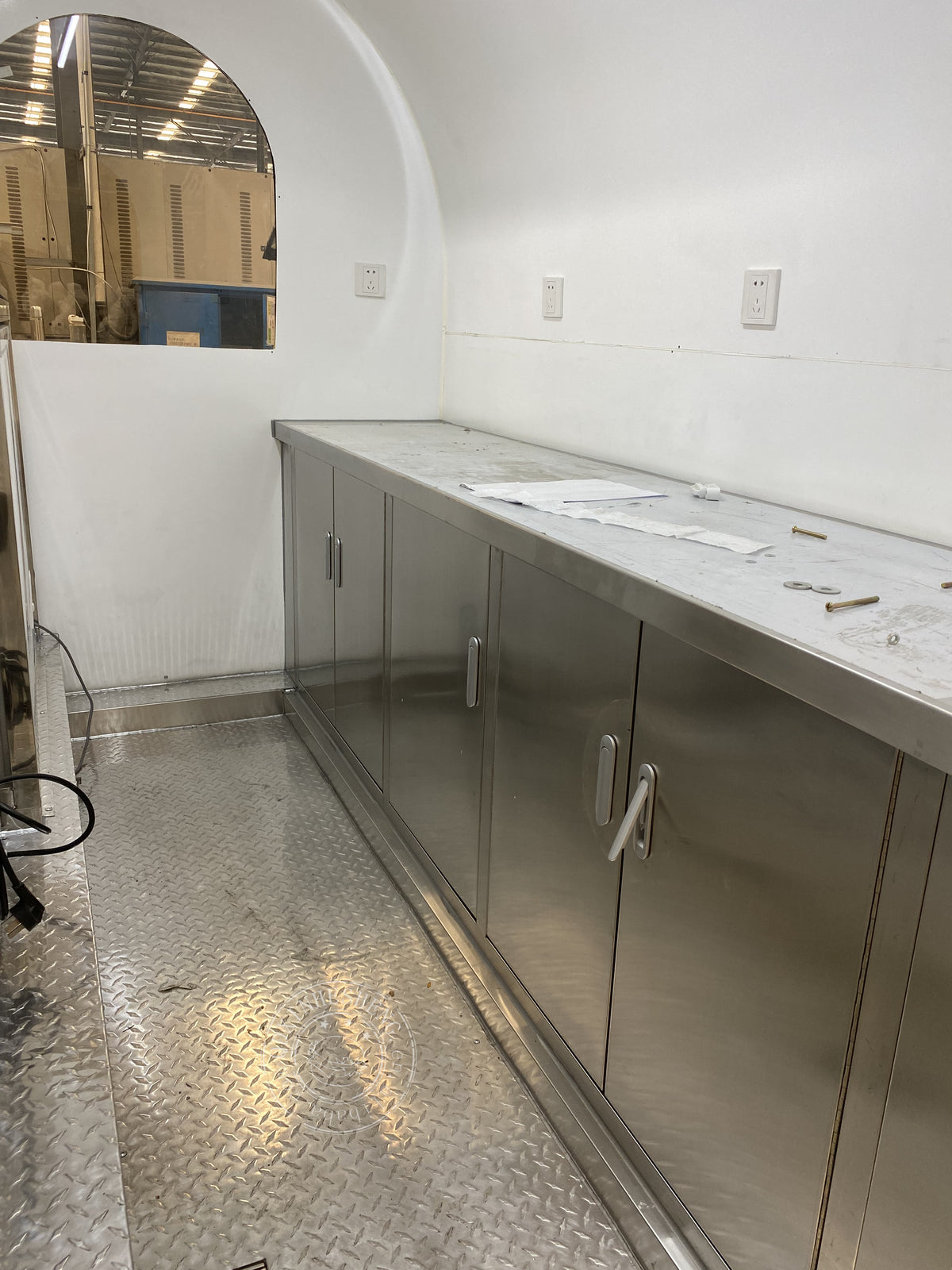 Enclosed Mobile Food Trailer — Towable Concession Cart