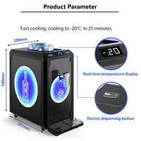 Electric Cold Shot &amp; Wine Dispenser — 500 ml Chiller Tap image preview