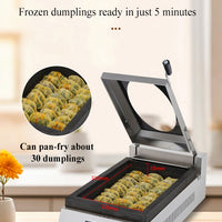 Commercial Electric Dumpling Fryer — Automatic Gyoza &amp; Potsticker Cooker image preview
