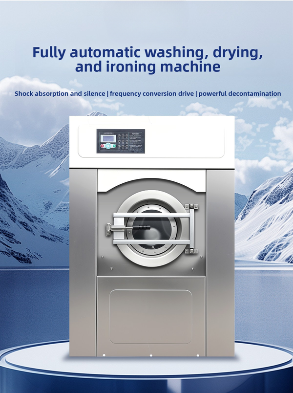 Commercial Washer-Extractor & Dryer — Integrated Hotel Laundry Line