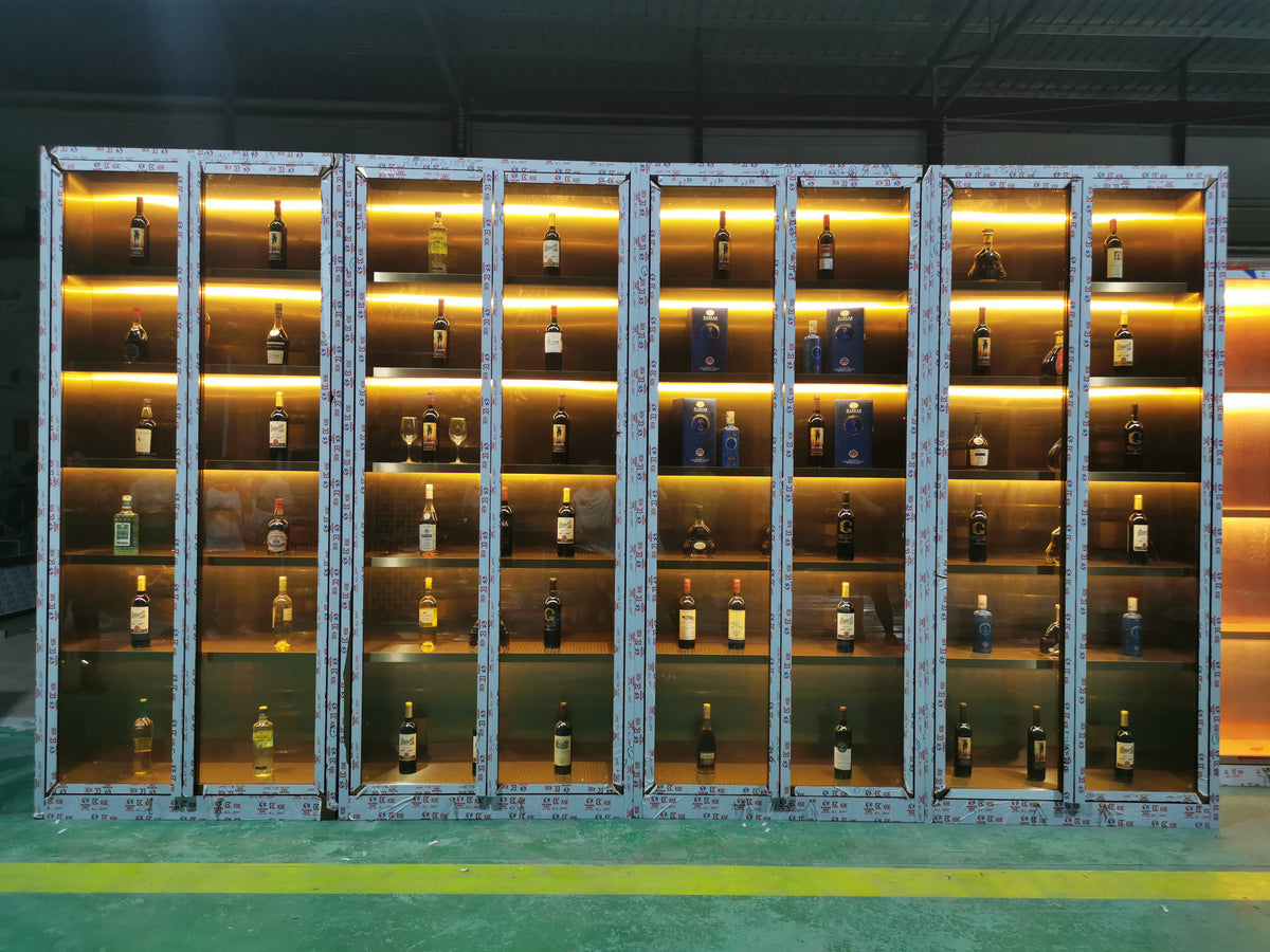 Commercial Wine Cellar Cabinet — Constant-Temperature Compressor