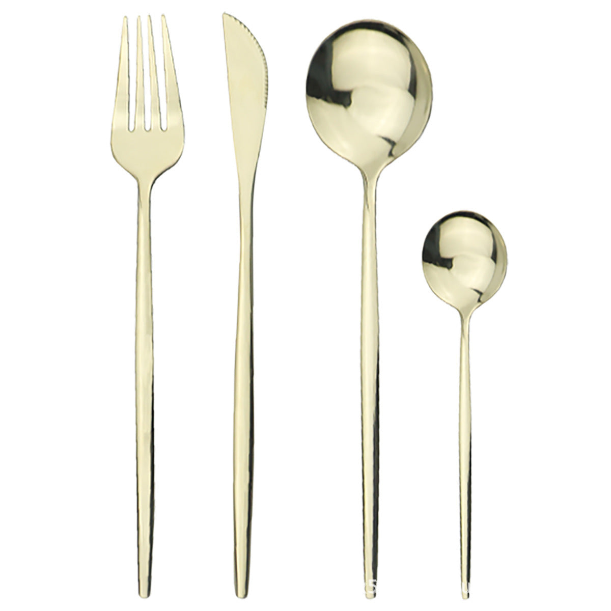Stainless Steel Cutlery Set - 24 Pieces