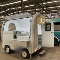Enclosed Mobile Food Trailer — Towable Concession Cart image preview