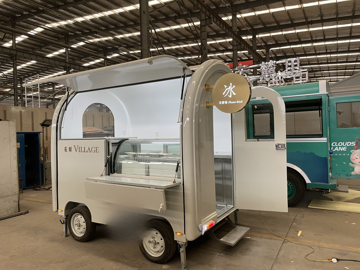 Enclosed Mobile Food Trailer — Towable Concession Cart