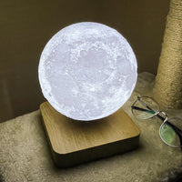 Magnetic Levitating Moon Lamp — 3D-Printed Floating Moon Light image preview