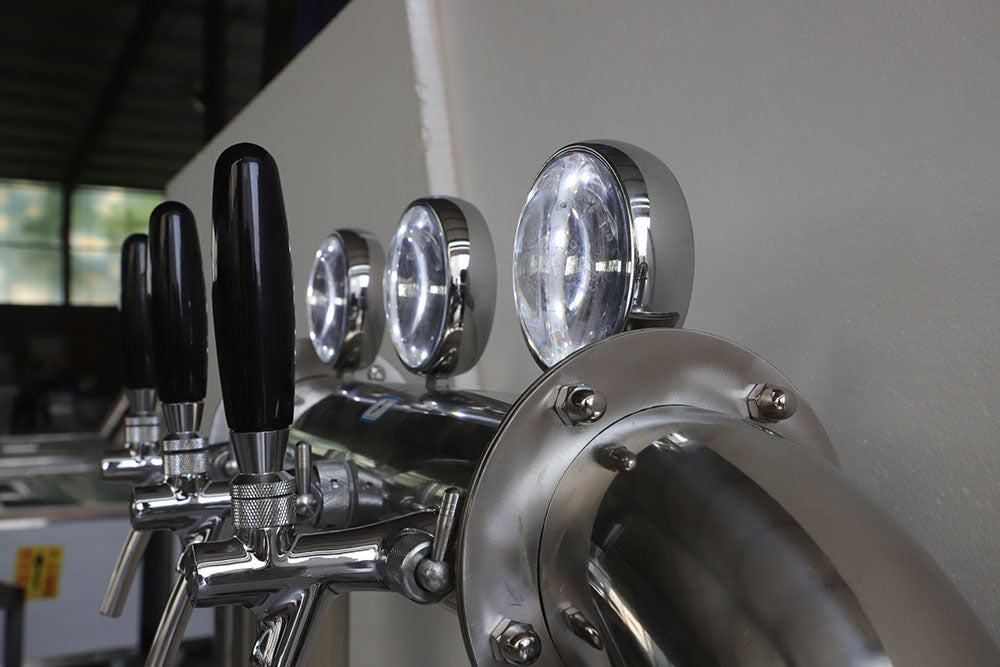 Commercial Draft Beer Dispenser — Stainless Steel Bar Station