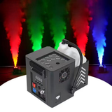 Commercial Fog Machine with LED Effects — DMX & Sound-Activated