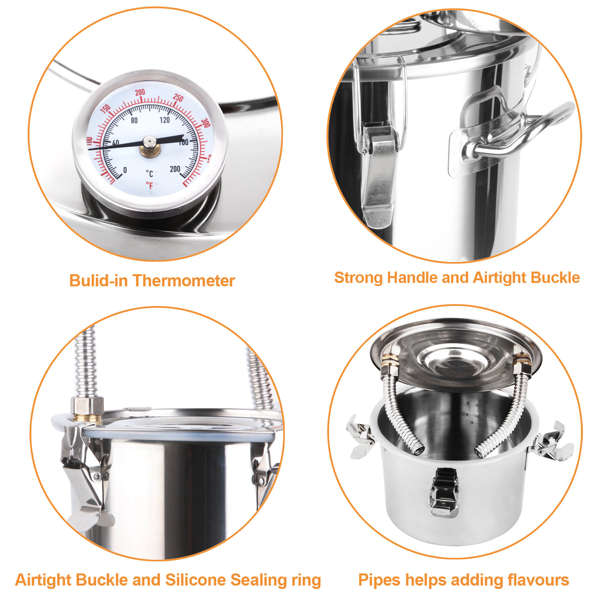 Copper Alembic Home Distiller Kit