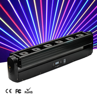 6-Head Moving Head Laser — RGB 6×500 mW with DMX512 image preview
