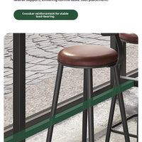Commercial Bar Furniture Set — Solid Wood Tables &amp; Bar Stools image preview