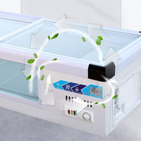 Commercial Stainless Steel Display Freezer — Countertop Merchandiser image preview