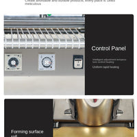 Commercial Electric Crepe Maker — Adjustable 3–14 in image preview