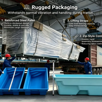 Prefab Above-Ground Fiberglass Swimming Pool — Container Series — превью изображения