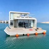 Aluminum Pontoon House Boat — 11 m Luxury Barge