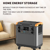 Portable Solar Power Station — 3000W, 5376Wh LiFePO4 image preview