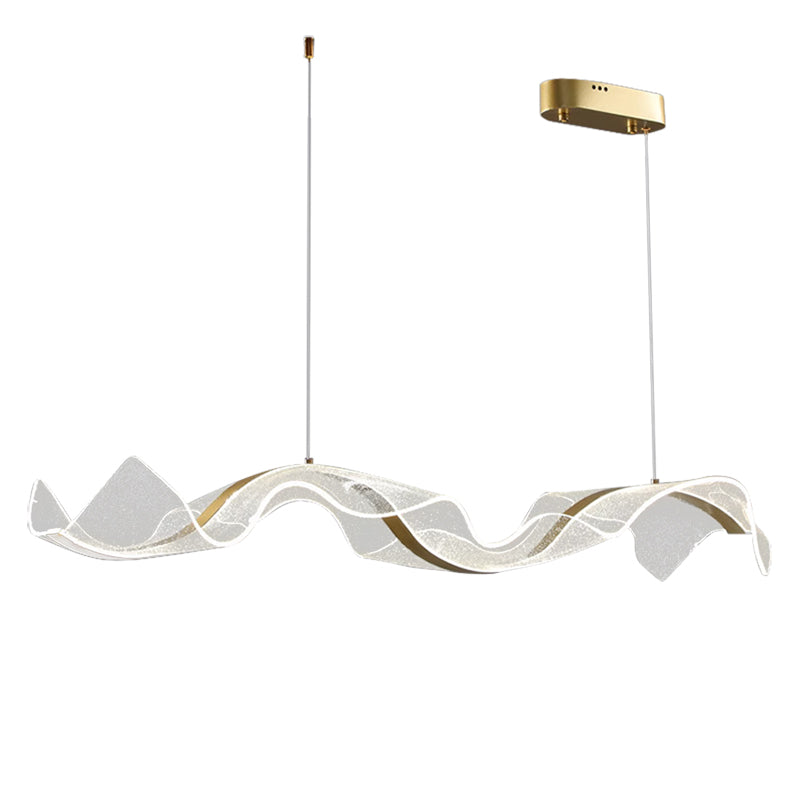 Modern LED Linear Pendant Light — Dining & Restaurant Chandelier
