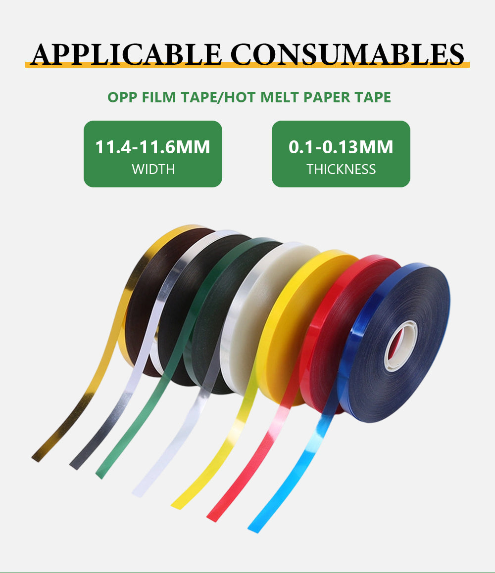 Automatic Tabletop Strapping Machine — PP/PET Banding