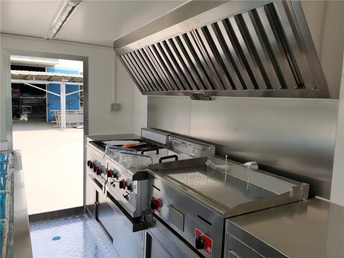 Fully Equipped Mobile Food Trailer — Airstream-Style Concession Kitchen