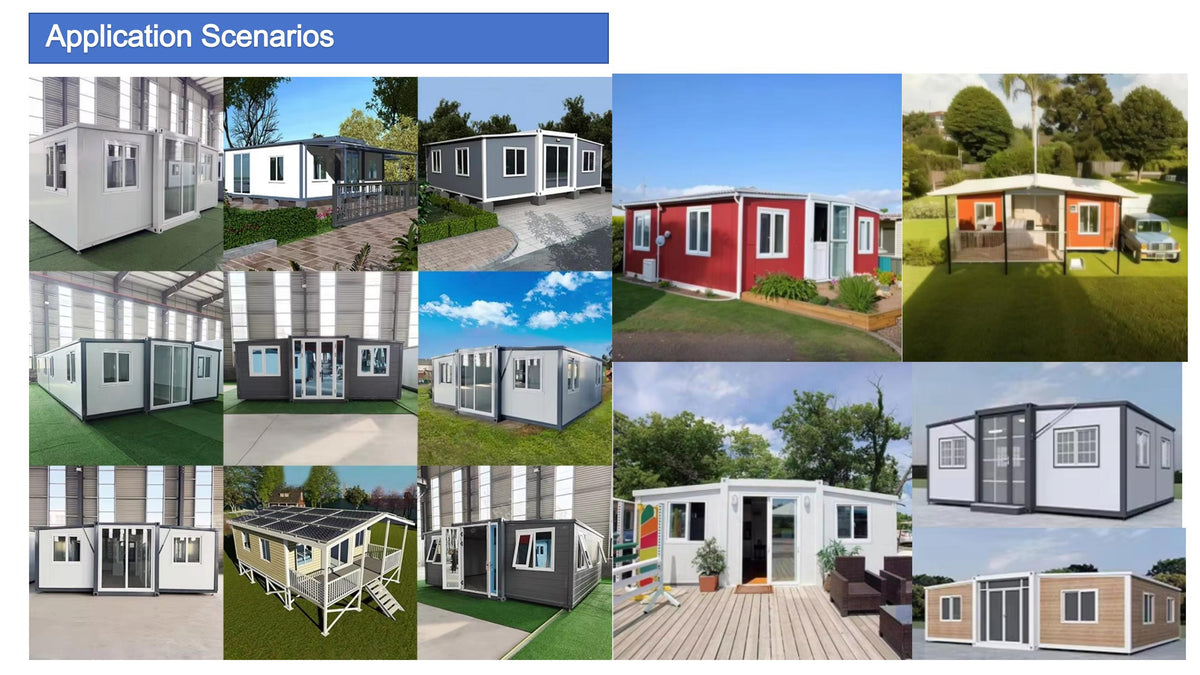 Expandable Container House — Flat-Pack Modular Cabin