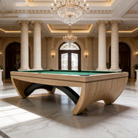 Solid Walnut Slate Pool Table — American 7/8/9 ft image preview