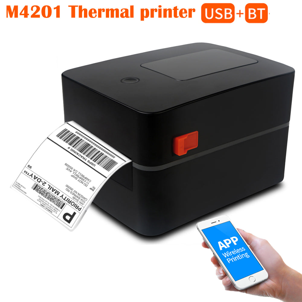 Thermal Wristband & Label Printer — 4x6 Desktop, 203 DPI