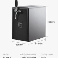 Commercial Countertop Soda Water Maker — 3L Tank image preview