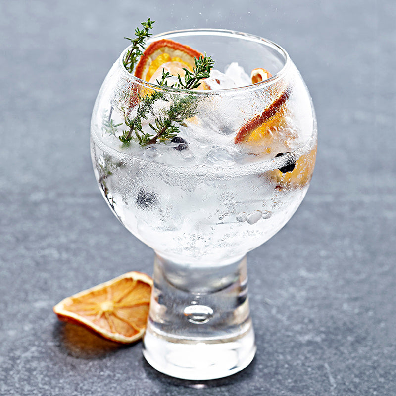 Witch Ball Cocktail Glass