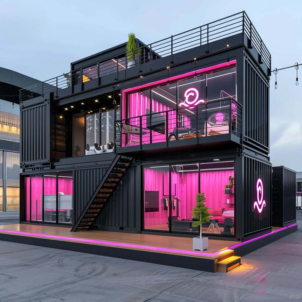 Modular Container House — Insulated Steel Prefab Cabin (20/40 ft)