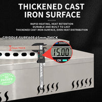 Commercial Gas Rotating Crepe Maker — 400 mm Single Plate image preview