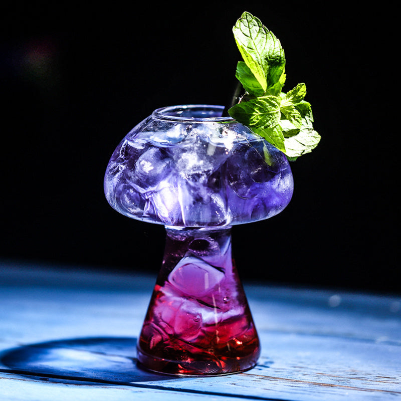 Elegant Mushroom Cocktail Glasses