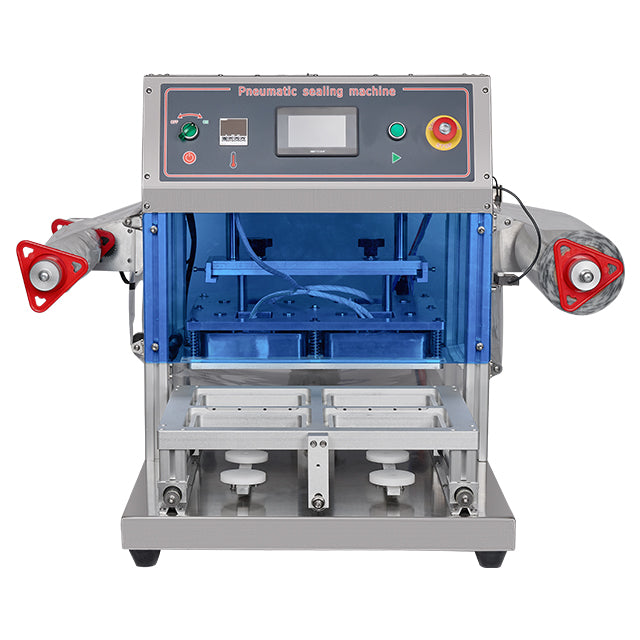 Semi-Automatic Tray Sealing Machine — Nitrogen Flush, Pneumatic