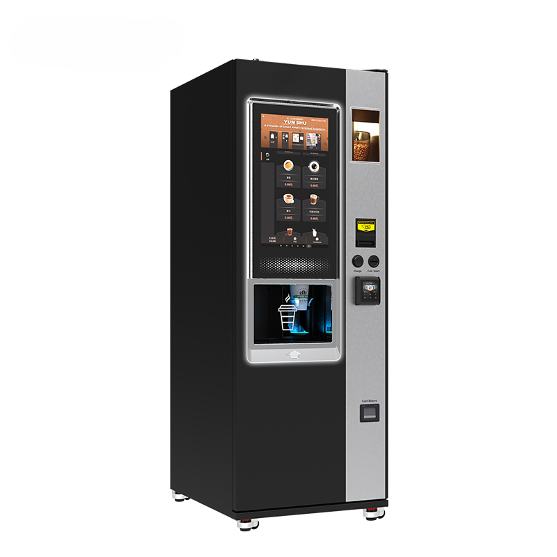 Commercial Coffee Vending Machine — 22" Touchscreen, 180–320 Cups