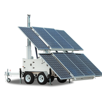 Mobile Solar Lighting Tower — Trailer-Mounted Off-Grid Power Station image preview