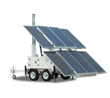 Mobile Solar Lighting Tower — Trailer-Mounted Off-Grid Power Station