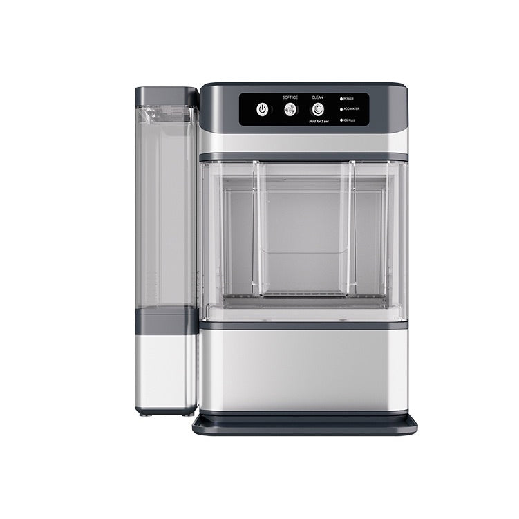 Portable Countertop Nugget Ice Maker — Stainless Steel