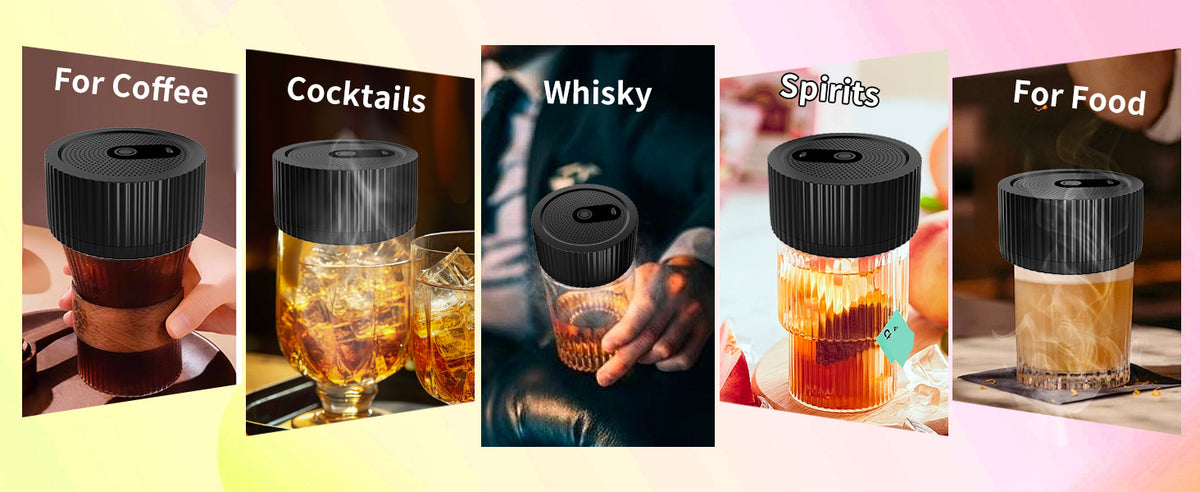 Electric Cocktail Smoker Kit — USB Rechargeable