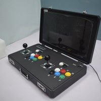 Portable 24-Inch Arcade Fighting Game Machine — 2-Player Foldable Cabinet image preview