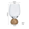 Red wine glass